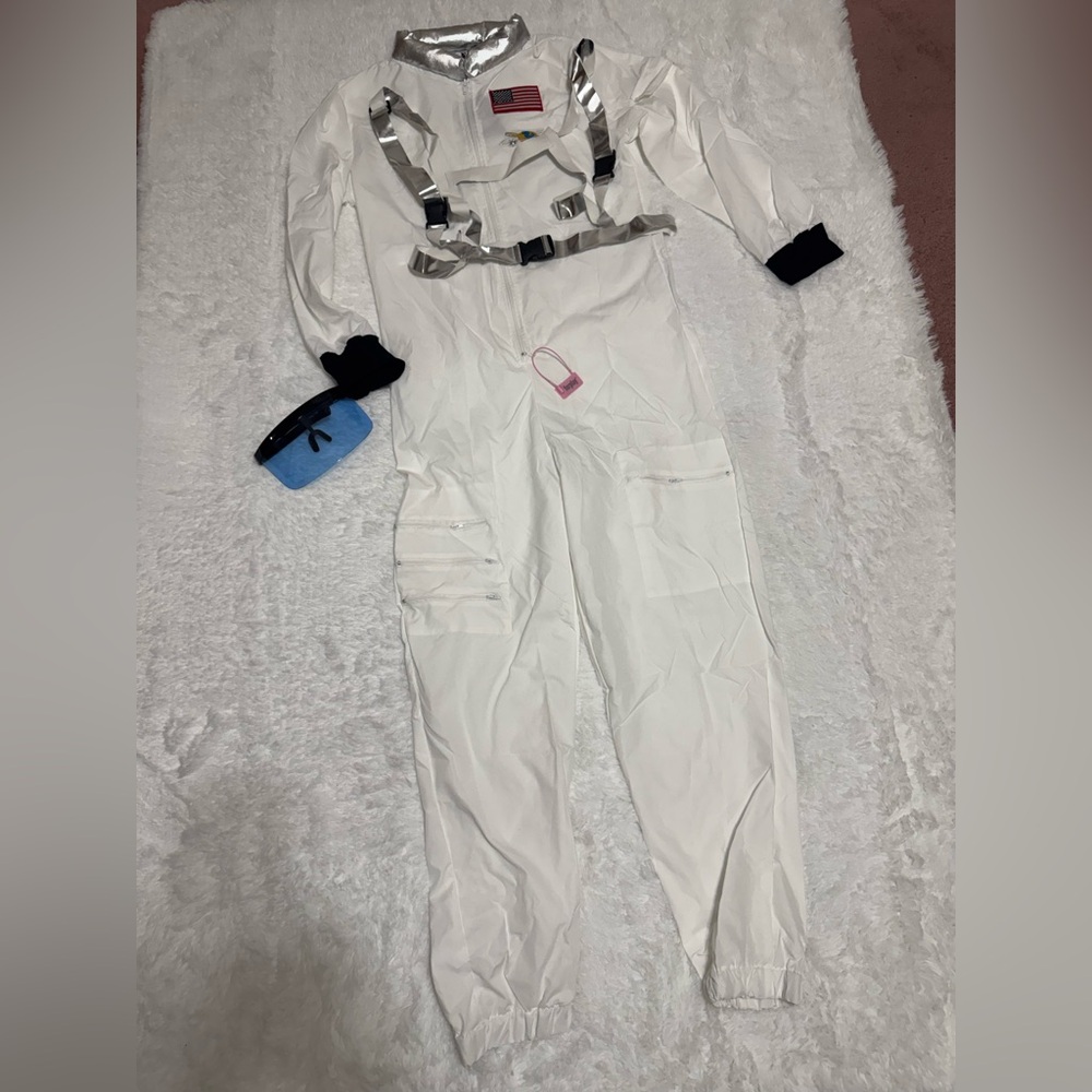 New XL astronaut space jumpsuit costume festival rave raver outfit countdown